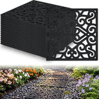 16 Pcs Rubber Stepping Stones Outdoor, Copper