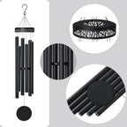 Extra Large Wind Chimes for Outside Deep Tone,(Black,60") | Memorial Sympathy Gifts for loss of loved one, Wind Chimes Outdoor Clearance for Garden,Yard,Patio and Lawn