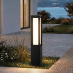 31.5" Outdoor Solar Lanterns Waterproof IP65, Outdoor Floor Lamp | Large Floor Lamps with Remote Brightness & Timer Control, 3000K LED Outside Lantern Dusk to Dawn for Porch Patio Landscape