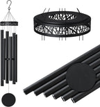 Extra Large Wind Chimes for Outside Deep Tone,(Black,60") | Memorial Sympathy Gifts for loss of loved one, Wind Chimes Outdoor Clearance for Garden,Yard,Patio and Lawn